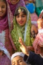 Omani girl traditional costume