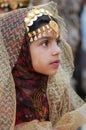 Omani girl traditional costume