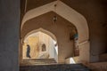 Omani girl visiting Rustaq Fort, Oman