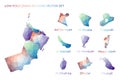 Omani low poly regions.