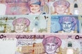 Omani rial a business background Royalty Free Stock Photo