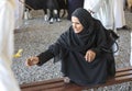 Omani woman at a market