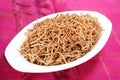 Bamboo rice crom seeds snack/ Moongil arisi Omapodi