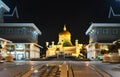 Omar Ali Saifuddin Mosque Side view