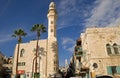 Omar Mosque, Betlehem, Palestine Royalty Free Stock Photo