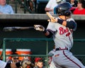 Omar Obregon, Rome Braves Royalty Free Stock Photo