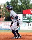 Omar Obregon, Rome Braves Royalty Free Stock Photo