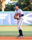 Omar Obregon, Rome Braves Royalty Free Stock Photo