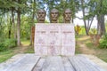 Tomb of the brothers FrashÃÂ«ri, who contributed to AlbaniaÃ¢â¬â¢s fight for independence from the Ottomans Royalty Free Stock Photo