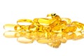 Omega 3 pills Royalty Free Stock Photo