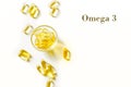 Omega 3 capsules softgel