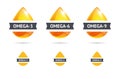 Omega Fatty Acids Icons