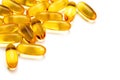 Omega 3 gel capsules