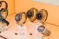 Omega Luxury Watches For Sale In Shop Window Display