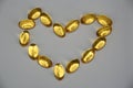 Omega-3 good for heart Royalty Free Stock Photo