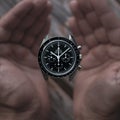 Omega Speedmaster Moonwatch Chronograph Royalty Free Stock Photo