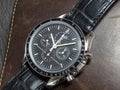 Omega Speedmaster with wallet