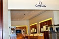 omega store in Schiphol airport, Holland