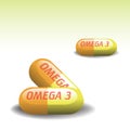 Omega three yellow pills