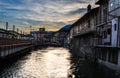 Omegna at sunset