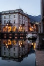 Omegna at sunset