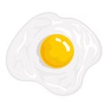 Omelette Icon. Modern vector illustration for web and mobile. Scrambled egg images.