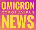 Omicron Coronavirus News Page Header Illustrations