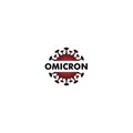 Omicron a new South African variant B.1.1.529 of corona virus sign. Disease prevention, control and management