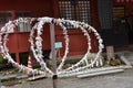 Omikuji, paper strips with random fortune