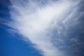 Ominous rain clouds Royalty Free Stock Photo