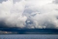 Ominous storm clouds Royalty Free Stock Photo