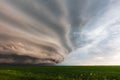 Ominous storm clouds in South Dakota Royalty Free Stock Photo