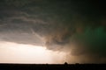 Ominous Wall Cloud Royalty Free Stock Photo