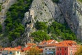 Omis Mirabella Fortress Royalty Free Stock Photo