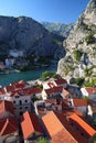Omis Town, Croatia Royalty Free Stock Photo
