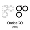 Omisego black silhouette