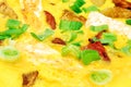 Omlette texture Royalty Free Stock Photo