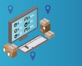 Omnichannel Inventory Management real-time with both online and offline stock