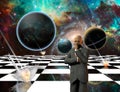 Omnipresent Thoughts. Surreal art