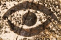 Omniscient eye Royalty Free Stock Photo