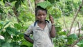 Portrait of an unidentified Ethiopian girl