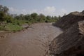 Omo river. Royalty Free Stock Photo