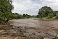 Omo river. Royalty Free Stock Photo