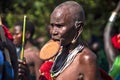 Women from the African tribe Mursi, Ethiopia Royalty Free Stock Photo