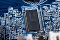 ÃÂomputer motherboard with chip Royalty Free Stock Photo