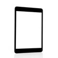 ÃÂomputer tablet with a isolated screen Royalty Free Stock Photo