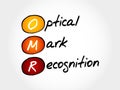 OMR Optical Mark Recognition