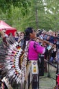 OMSK, RUSSIA - July 28, 2013: native americans ethnogroup 'Yarik-Ecuador', outdoor concert