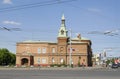 OMSK, RUSSIA - JUNE 12, 2015: Historic building of city Council