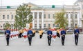 Omsk, Russia - May 08, 2013: presidential regiment